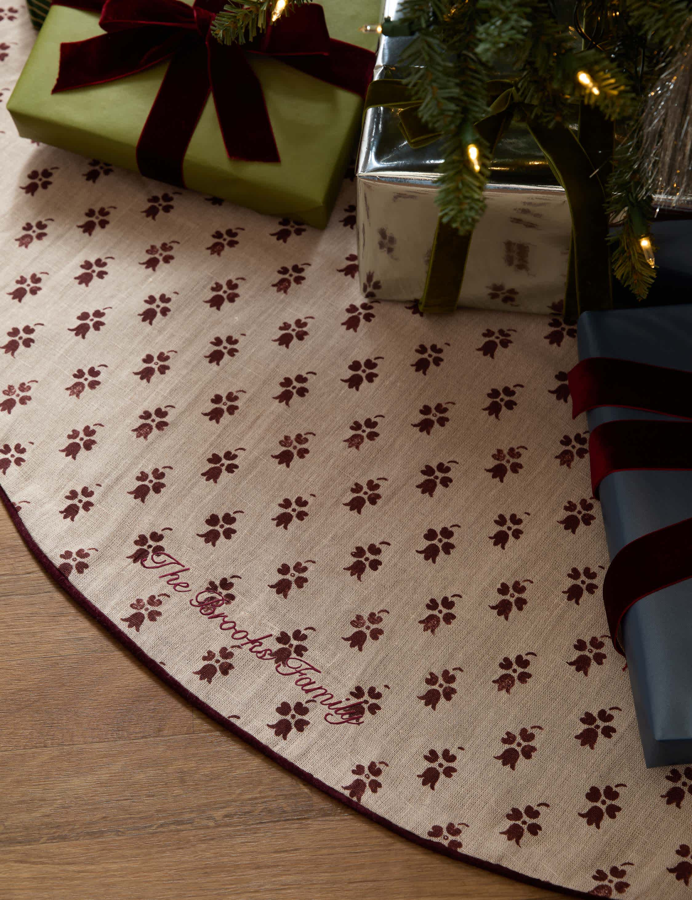 Romaric Tree Skirt, Mulberry | Lulu and Georgia 