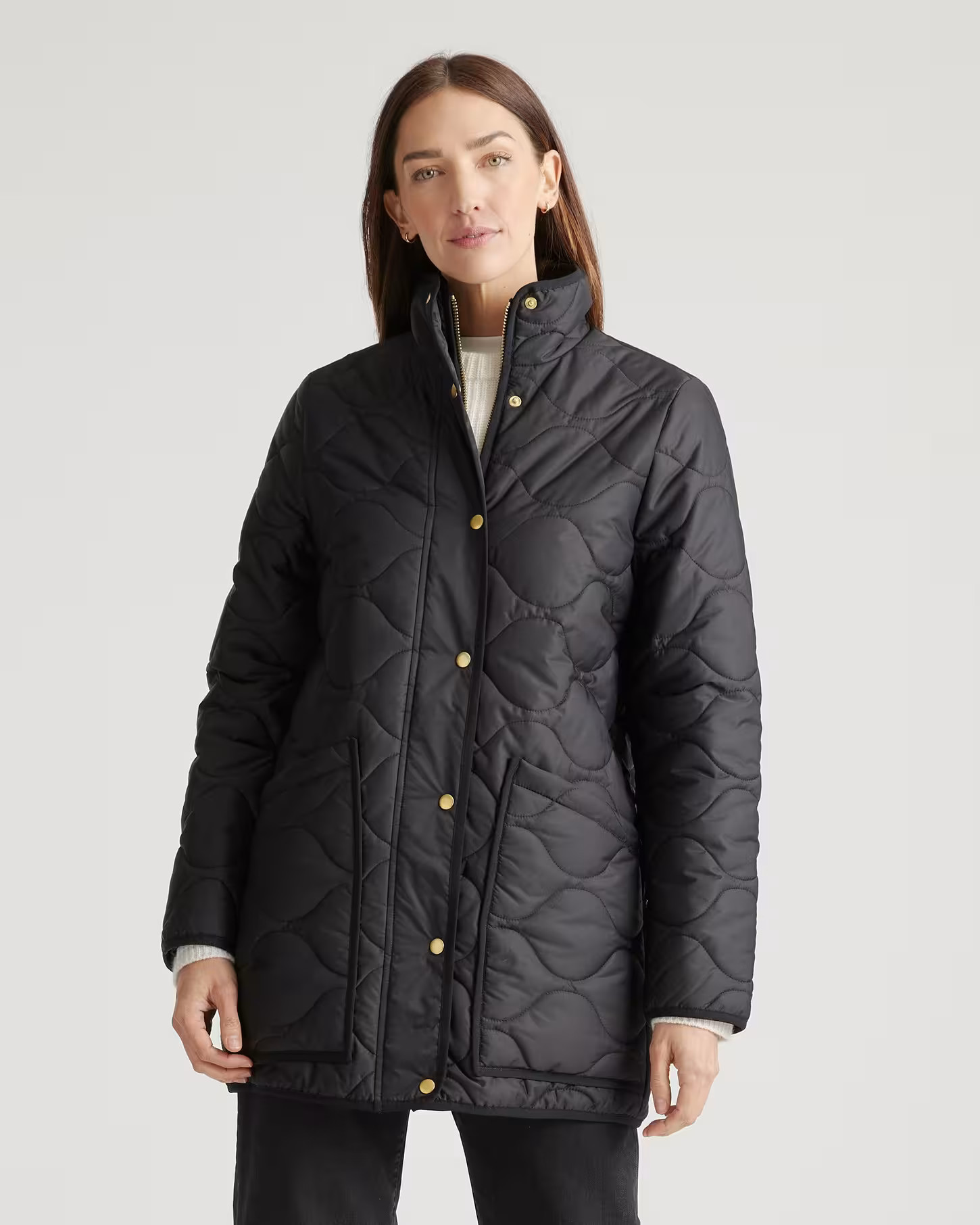 Featherless Quilted Long Puffer Jacket | Quince