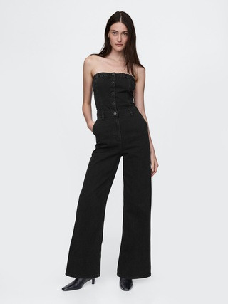 Strapless Denim Jumpsuit | Gap (US)
