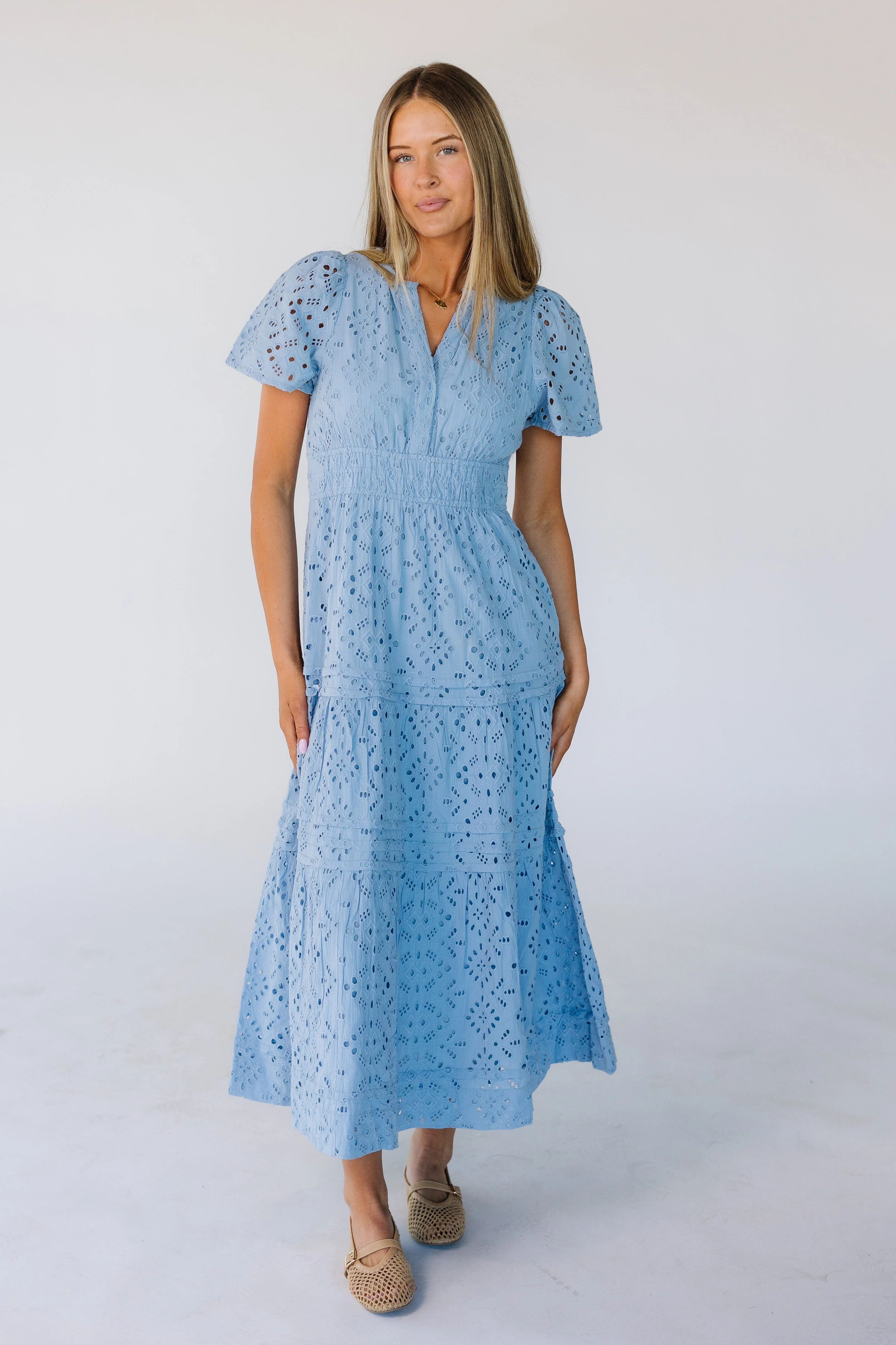 Citrus The Shae Eyelet Spring Dress | Called To Surf