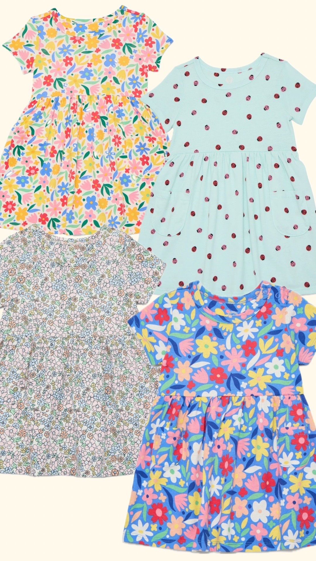 Cute little dresses for less than $7! Multiple color & pattern options as well! Way more than pictured!!

#LTKBaby #LTKgrwm #LTKKids