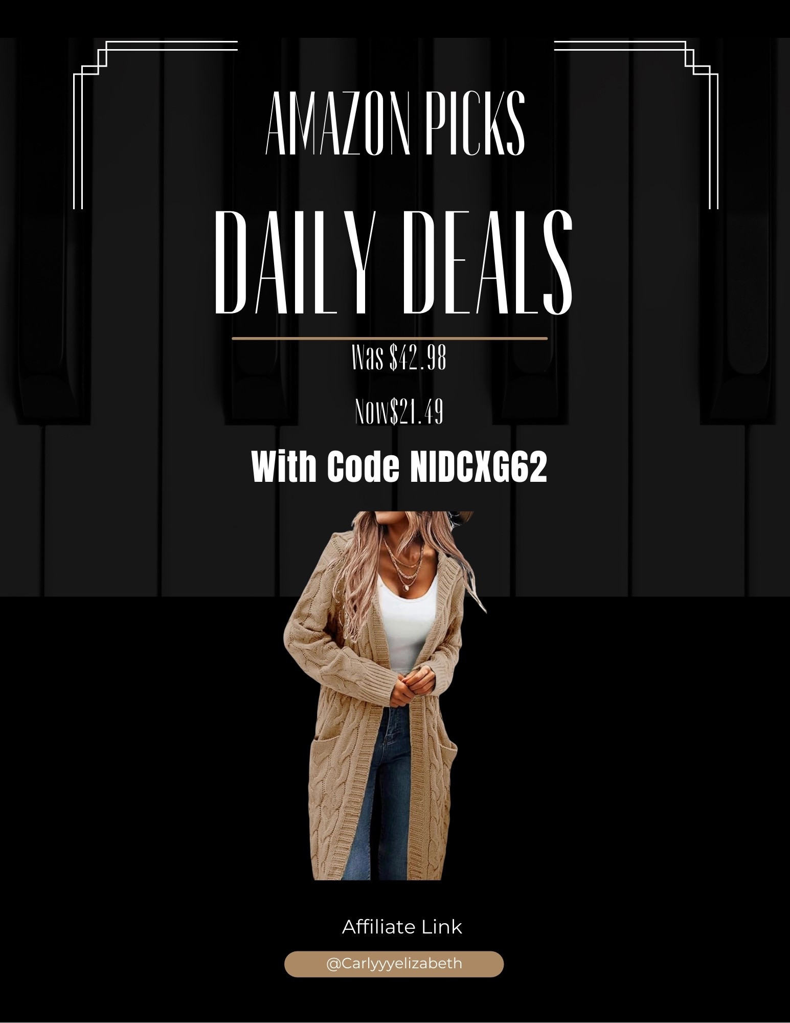 Daily deal long cardigan

#LTKootd #LTKSaleAlert #LTKFindsUnder50