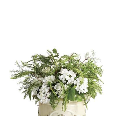 Outdoor Mixed Ferns and Hydrangea Urn Filler | Frontgate | Frontgate