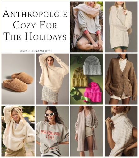Anthropologie Sale!! Up to 50% off + extra 50% off sale styles // up to 50% off select styles // love these cozy finds for the holidays. Almost all are under $100 

cozy gift guide, holiday gift guide #AnthroPartner @Anthropologie

#LTKfindsunder100 #LTKHoliday #LTKGiftGuide