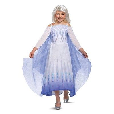 Toddler Deluxe Disney Frozen 2 Elsa Halloween Costume Dress | Target