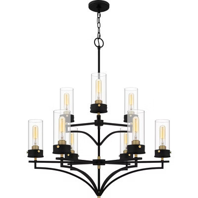Hillside 9-Light Matte Black Chandelier | Target