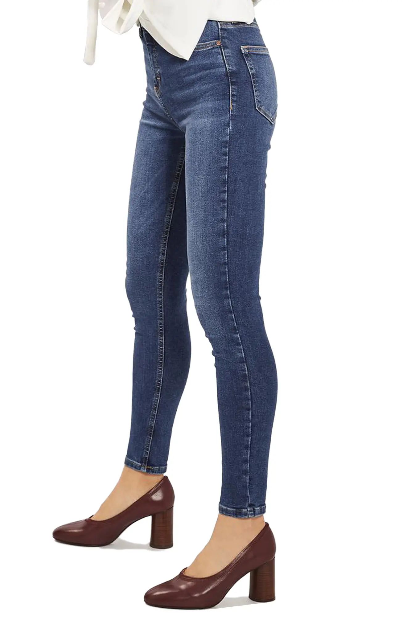 Indigo High Waist Skinny Jeans | Nordstrom