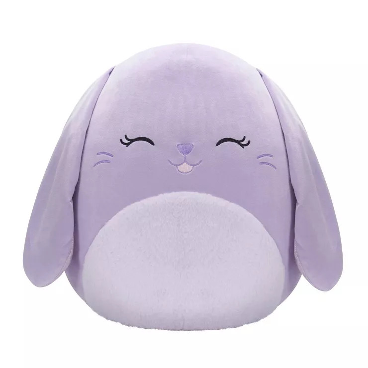 Squishmallows 16" Bubbles the Purple Bunny with Fuzzy Belly Plush Toy | Target