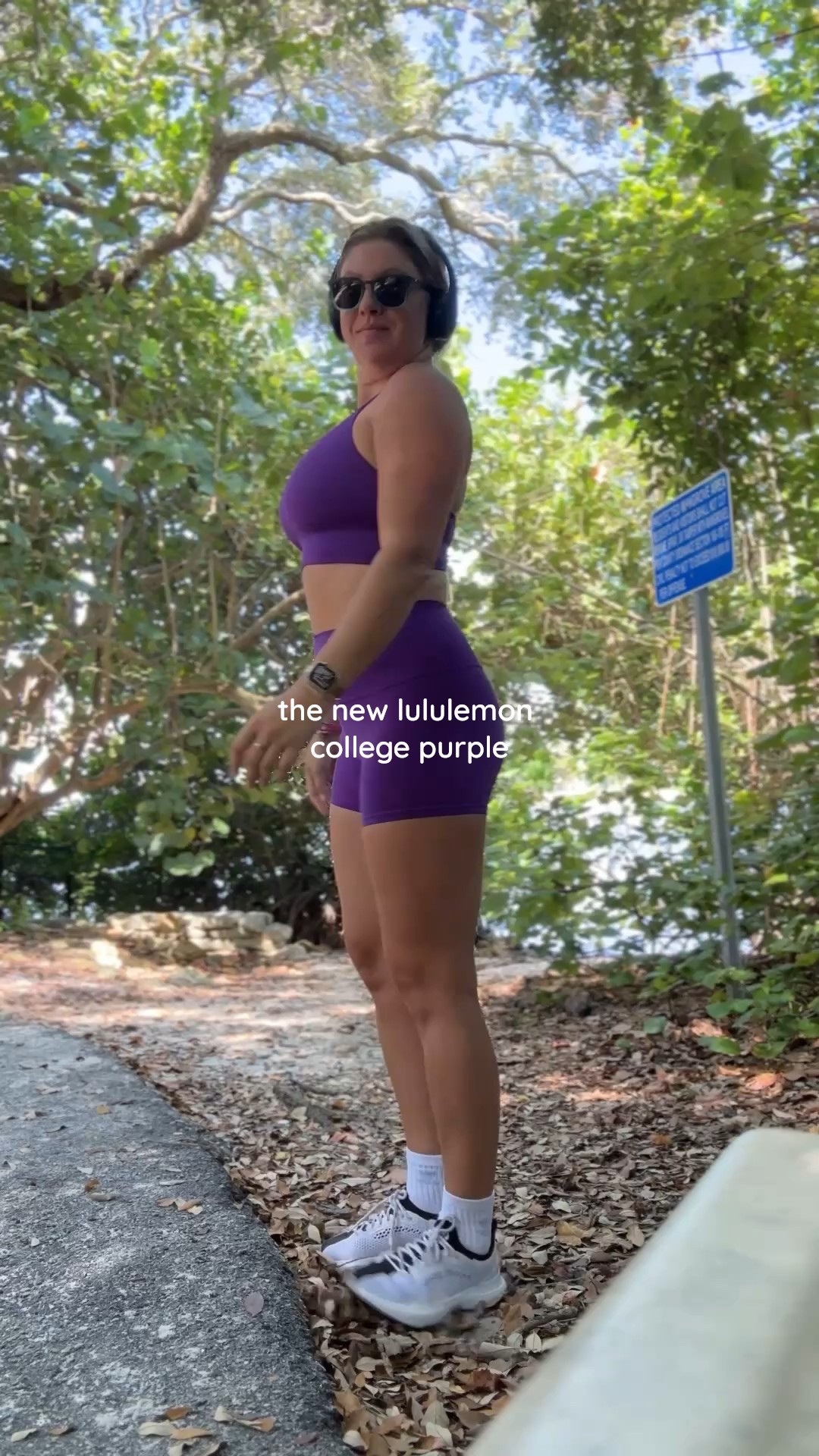 the new Lululemon college purple color is giving all the summer vibes and you need it 💜 

wearing: 

lululemon Energy Longline Bra
Medium Support, B–D Cups size 8

lululemon Align™ High-Rise Short 4" size 6 

#LTKActive #LTKTravel #LTKSeasonal