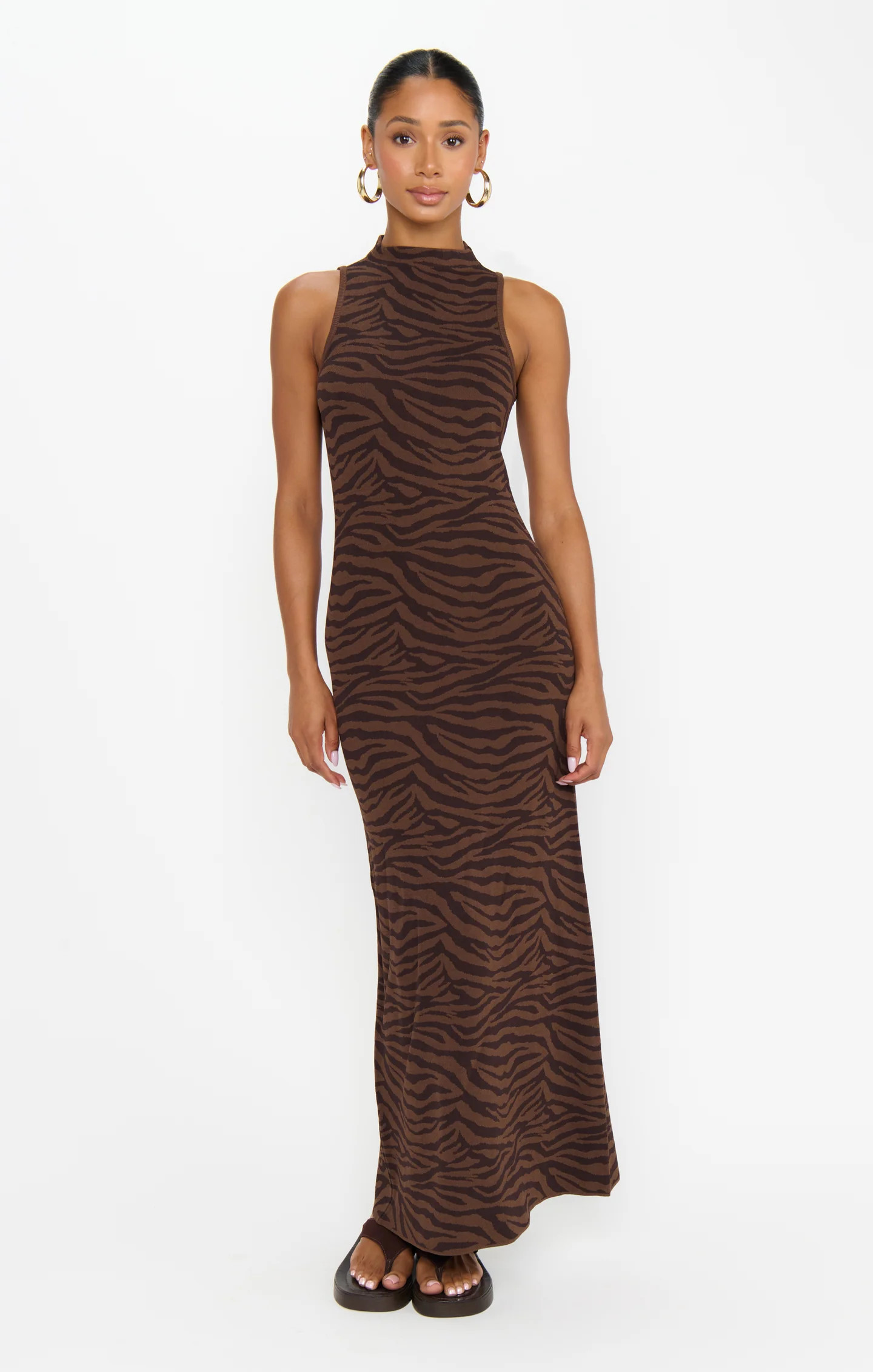 Shauna Maxi Dress ~ Wild Tiger Knit | Show Me Your Mumu