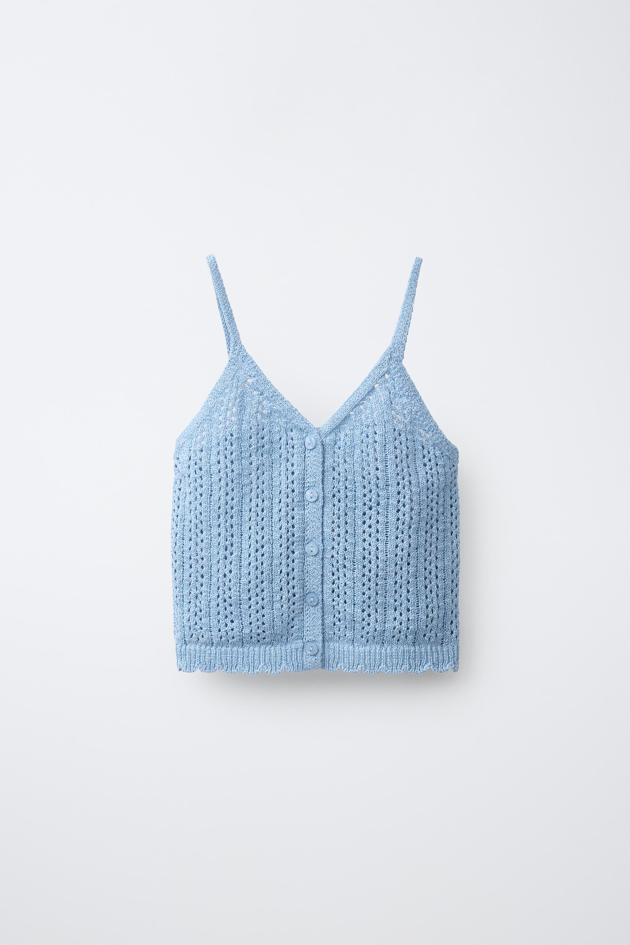 POINTELLE TOP | Zara US