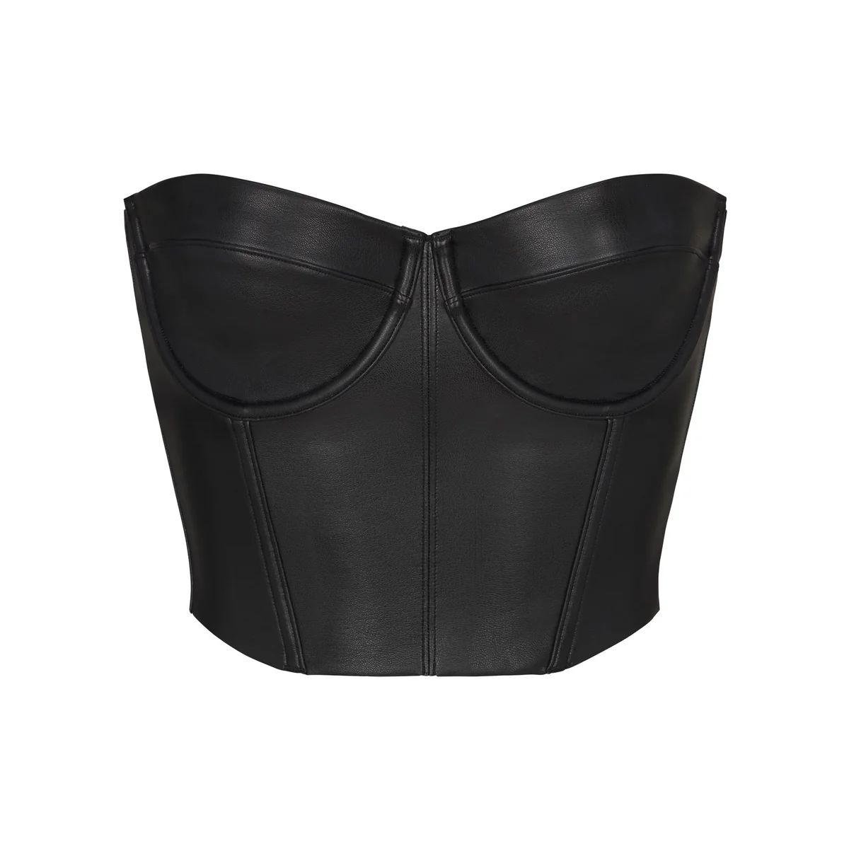 FAUX LEATHER CORSET | SKIMS (US)