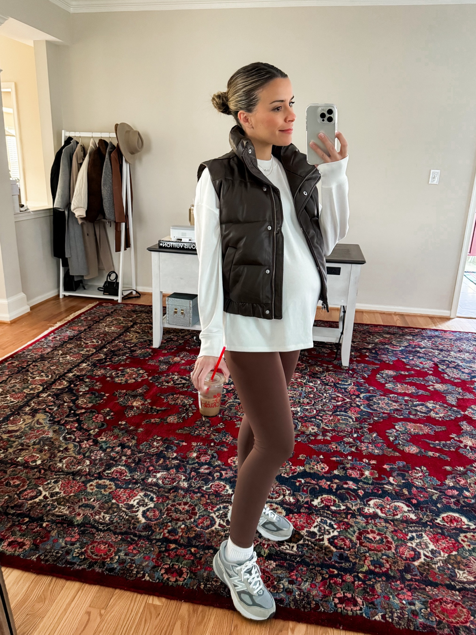 Amazon leggings feel just like lululemon align 
wearing size small 
35 weeks

#LTKbump #LTKfindsunder50 #LTKfindsunder100