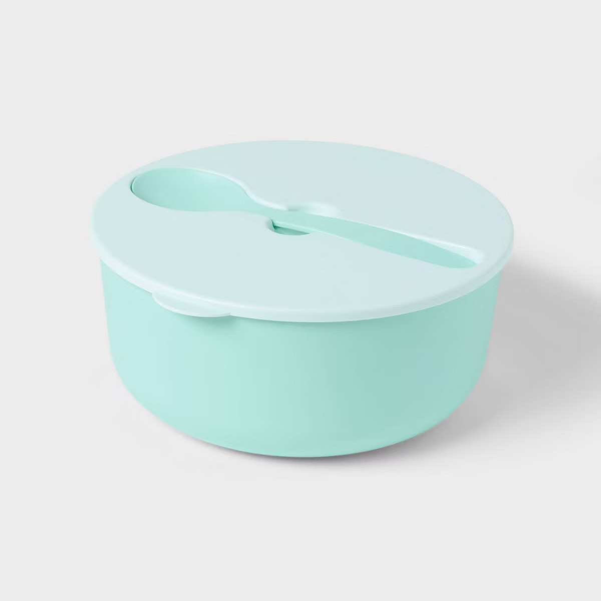 128.5oz Lidded Serve Bowl with Utensil Mint - Sun Squad™ | Target