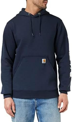 Carhartt Men's Loose Fit Midweight Logo Sleeve Graphic Sweatshirt | Amazon (US)