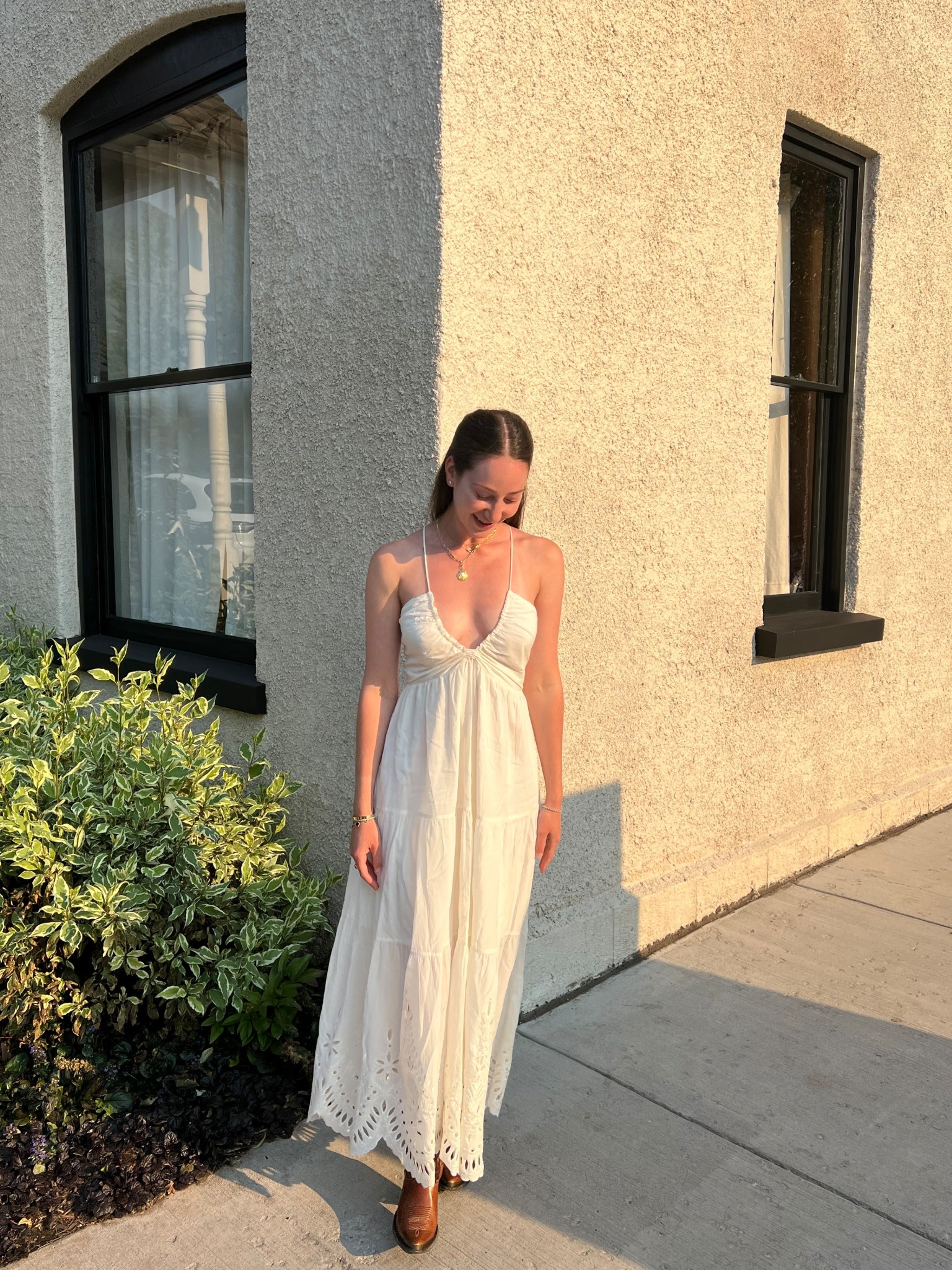 The prettiest white maxi dress for summer and pre-fall or for your bridal era 🤍 I’m wearing a size small! Boots run true to size

Bridal dress, white dress, summer dress, white dress, tecovas boots, cowboy boots

#LTKStyleTip #LTKSeasonal #LTKWedding