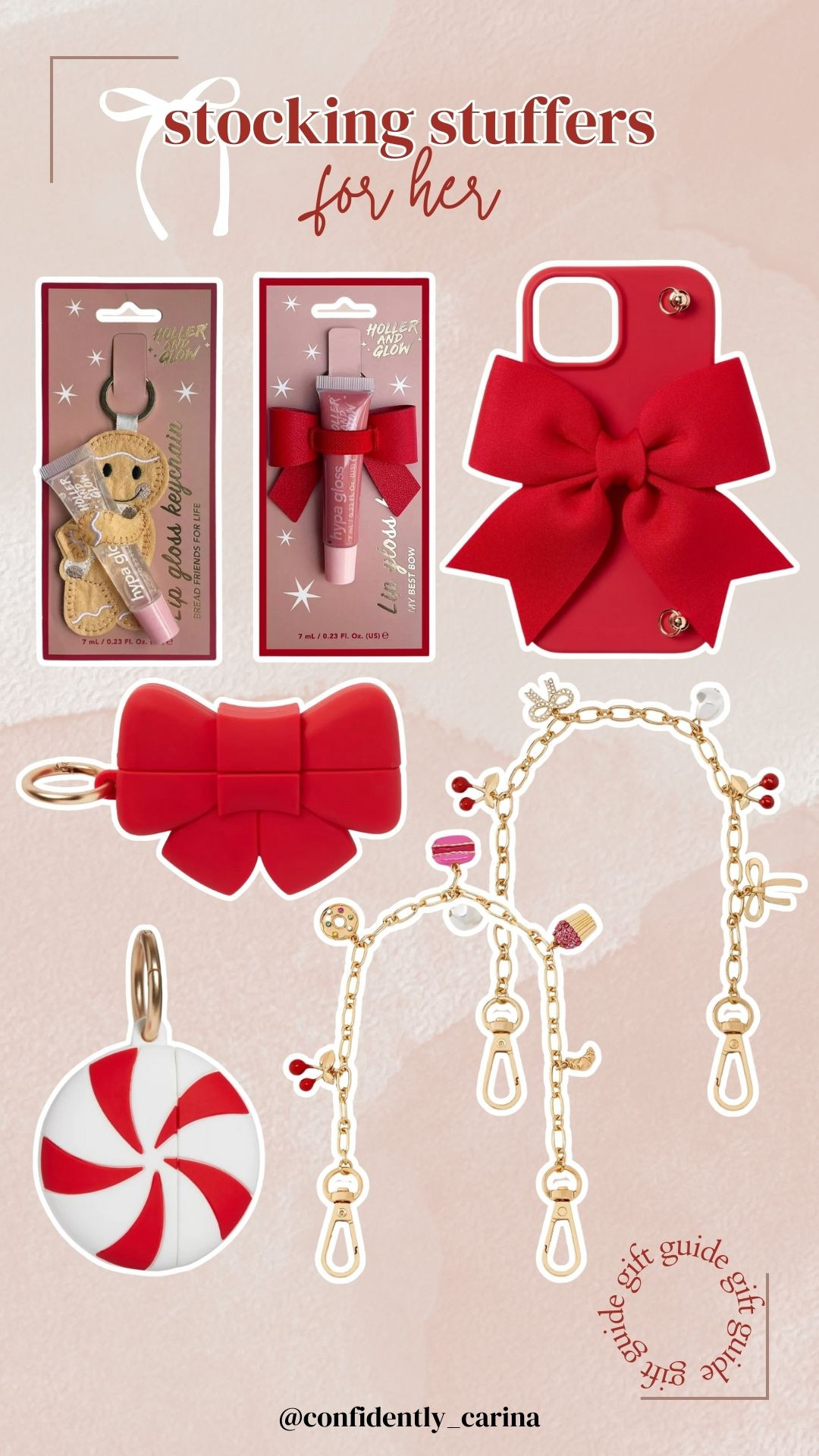 Sharing a stocking stuffer idea for her! All of the cute phone accessories - I'm in love with the bows!

stocking stuffers, stocking ideas, stocking inspo, stocking for her, gifts for her, gift ideas, gift guides, gift ideas for her 

 #LTKGiftGuide #LTKHoliday #LTKFindsUnder50