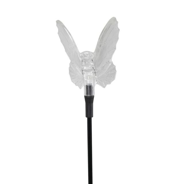 Mainstays Butterfly Solar Stake LED Light, Color-Changing | Walmart (US)