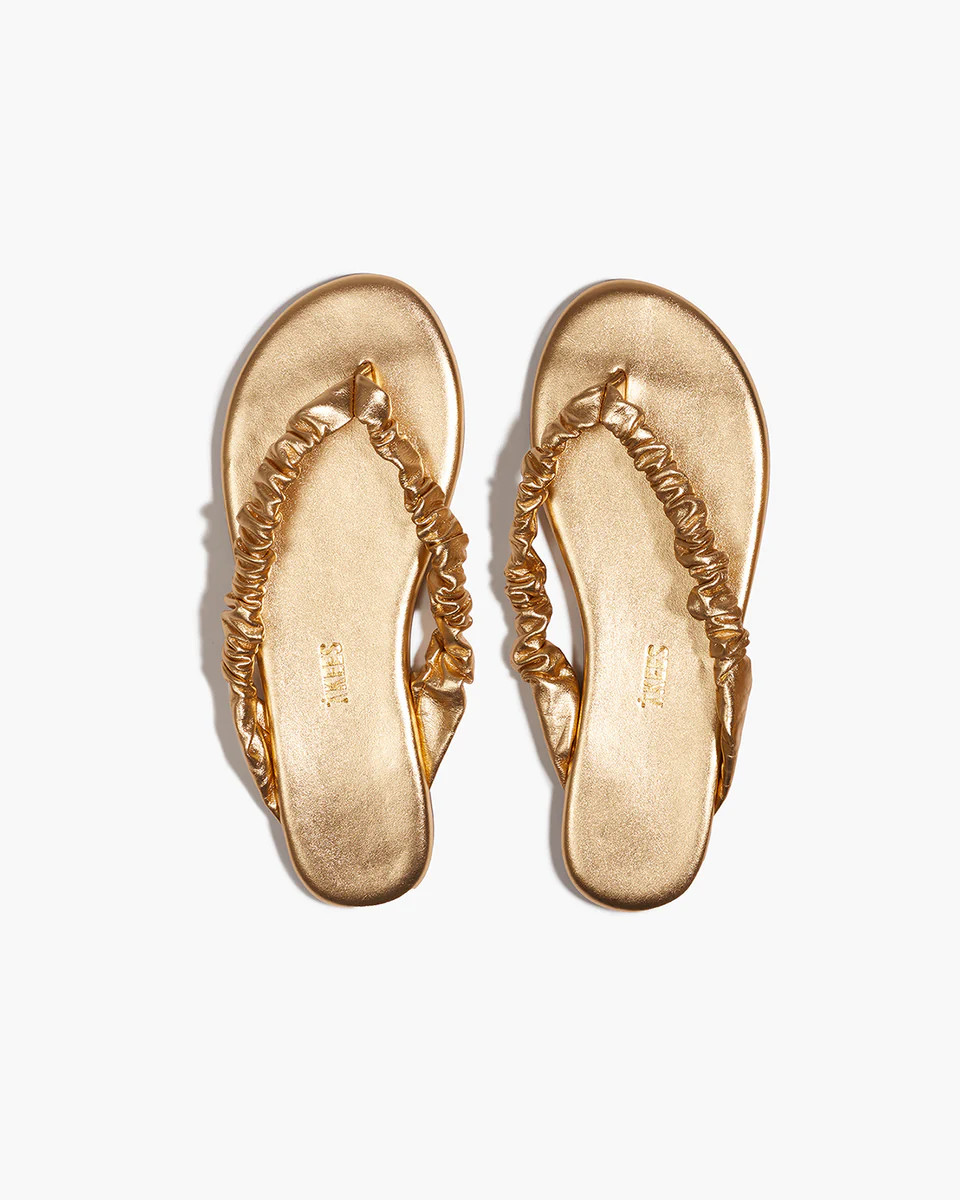 TKEES Savannah Blink Flip Flops | Vegetal Leather | TKEES