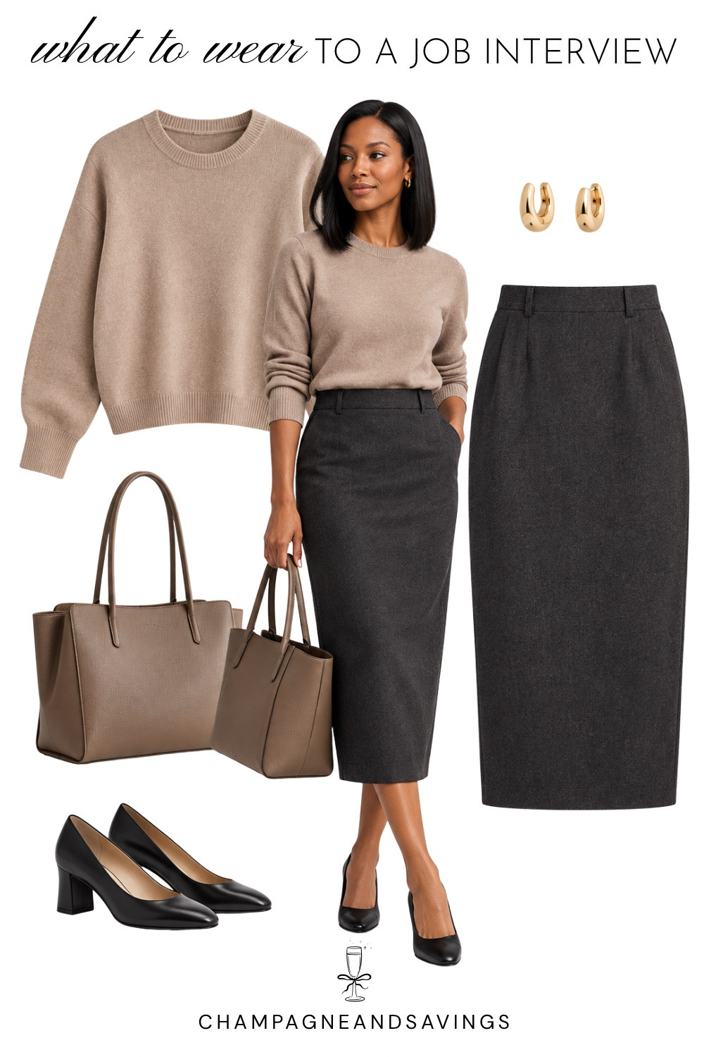 Job interview outfit