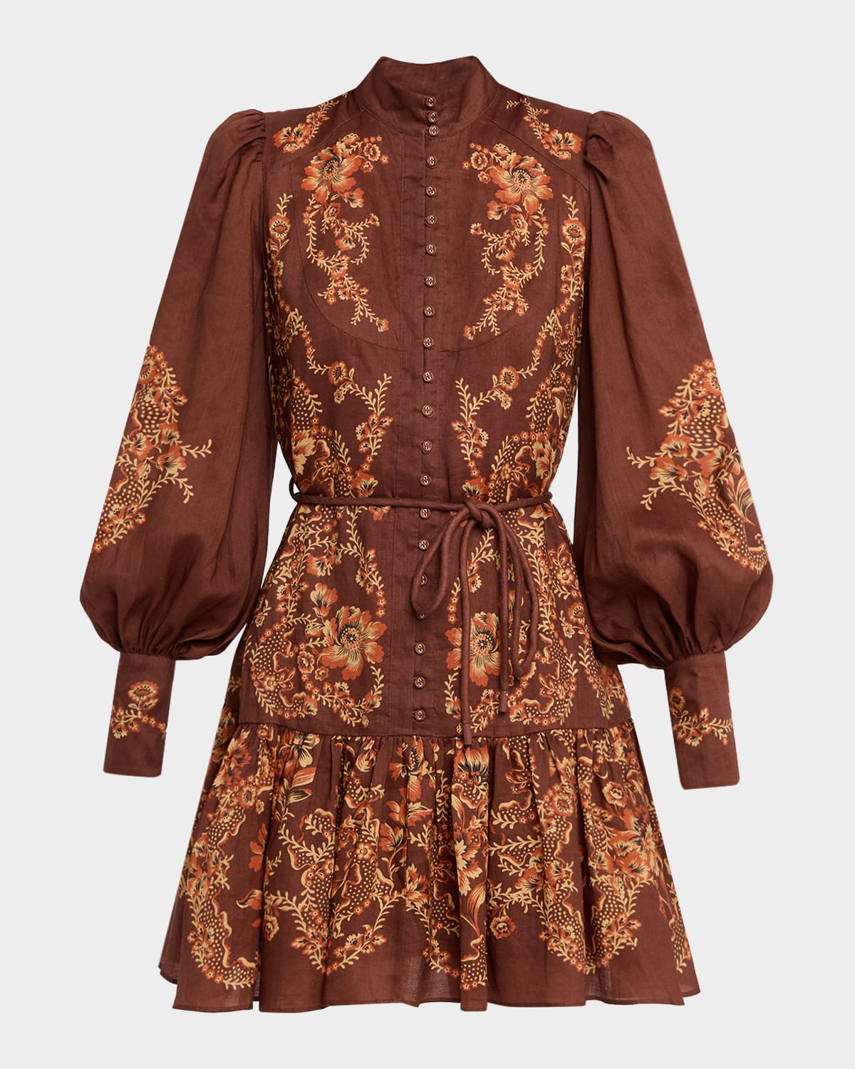 Seraphina Belted Mini Shirtdress | Neiman Marcus
