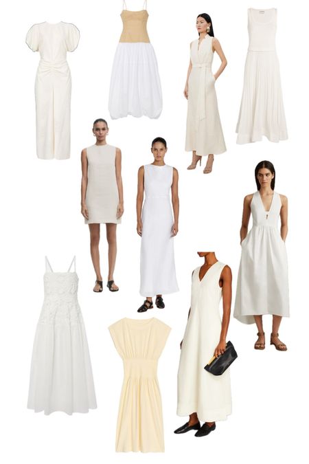 Beautiful white dresses for Wimbledon or summer parties! 

#LTKeurope #LTKstyletip #LTKuk