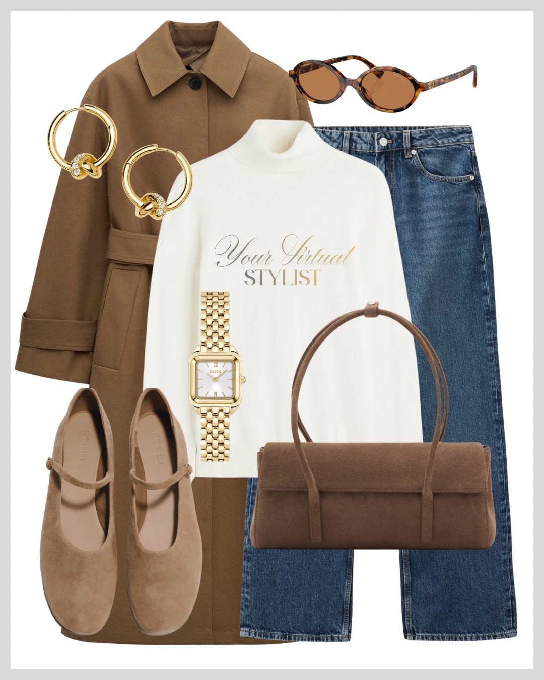 Three cosy and chic looks that are totally on point✨

Comment SHOP and I’ll DM you where to shop 🛍️

Make sure to FOLLOW me to get the link 🔗

You can also shop all my outfits via the Link in Bio 💫

#outfitinspo #lookoftoday #capsulewardrobe #virtualstylist #woolcoat