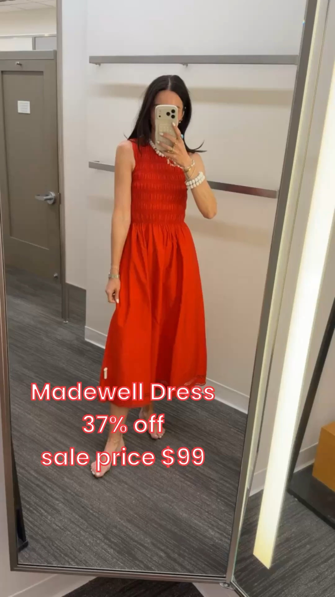 Madewell red dress on sale, 37% off, sale price $99.

Embroidered midi dress, summer dress, chic outfit ideas, vacation dress, red dress, casual dress, annabrstyle

#LTKSaleAlert
