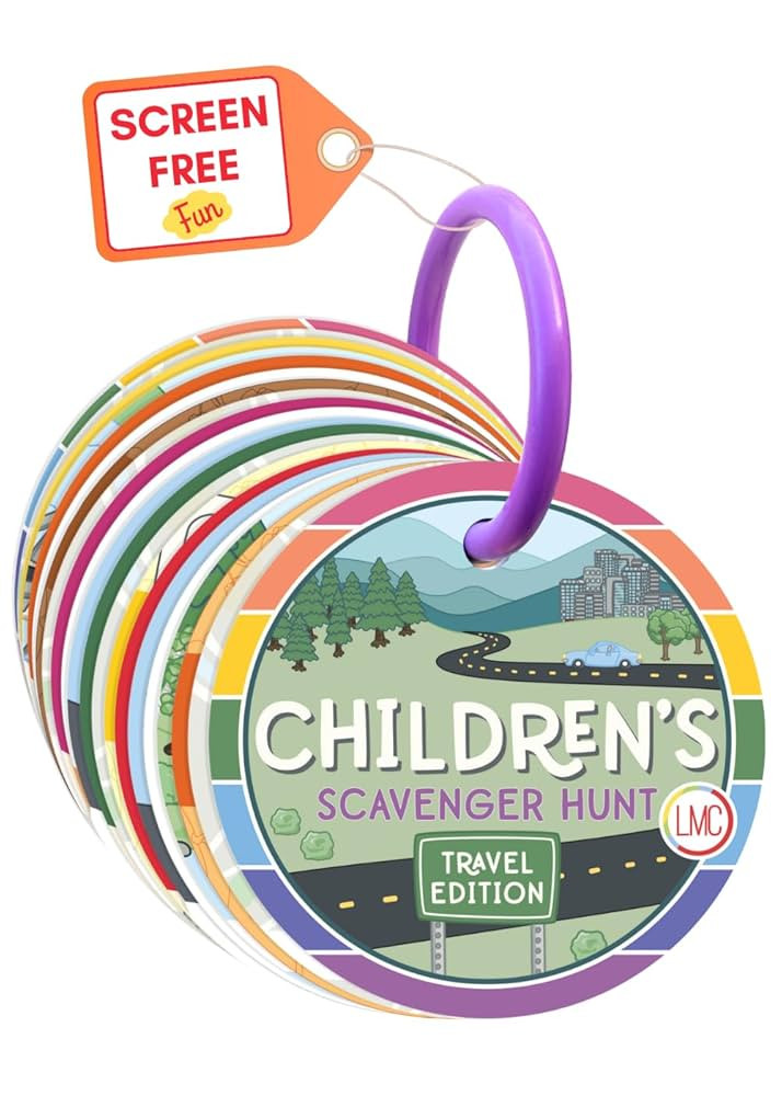 Children's Scavenger Hunt: Travel Edition | Toddler Car Activities | Road Trip Toys | Games for 2... | Amazon (US)