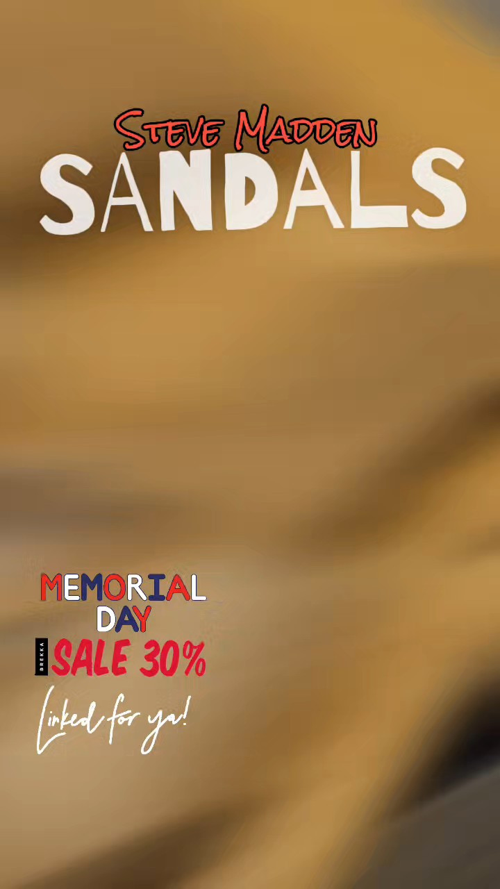 30% OFF MEMORIAL DAY SALE! @stevemaddenStylish sandals to compliment your summer wardrobe.🩴👡 Get yours at a discount today!#stevemadden #travel #summerwardrobe  #summersandals #sandals

#LTKgrwm #LTKSeasonal #LTKootd