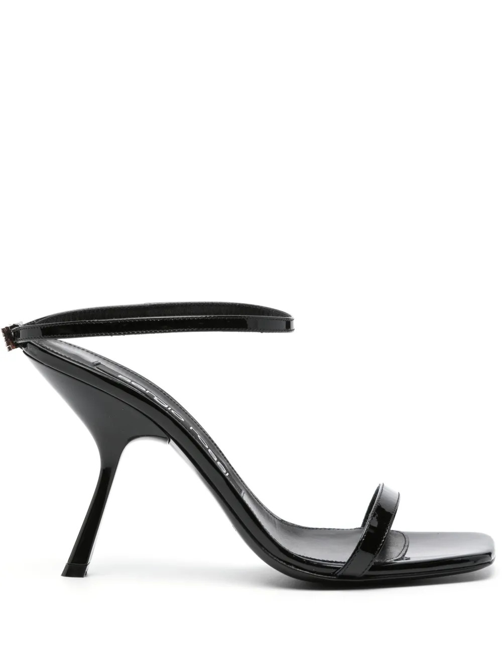 Sergio Rossi Sr. Bella 100mm Leather Sandals - Farfetch | Farfetch Global