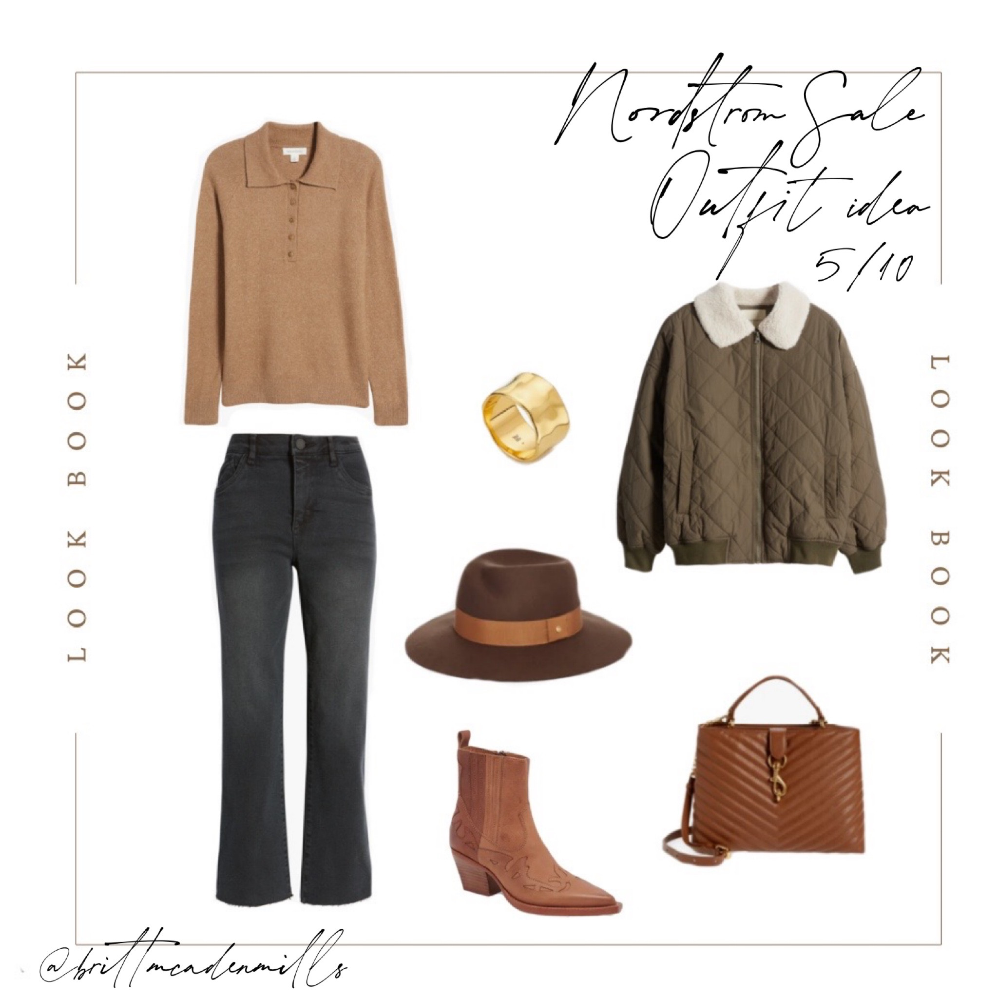 Nordstrom anniversary sale outfit inspiration guide. The perfect outfit to wear out and about, at college campus, or just hanging out with friends.
Camel color collared long sleeve shirt. Olive green jacket. Dark wash jeans. Autumn hat. Camel colored boots. Ankle boots. Gold statement jewelry. Brown tote bag. Nordstrom sale pieces. Nordstrom sell Handbag. Nordstrom sale hat. Nordstrom’s boots sale.

#LTKBacktoSchool #LTKxNSale #LTKSeasonal