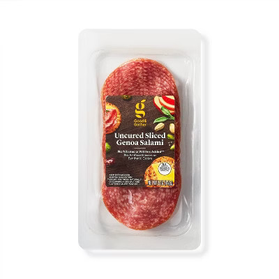Sliced Uncured Genoa Salami - 5oz - Good & Gather™ | Target