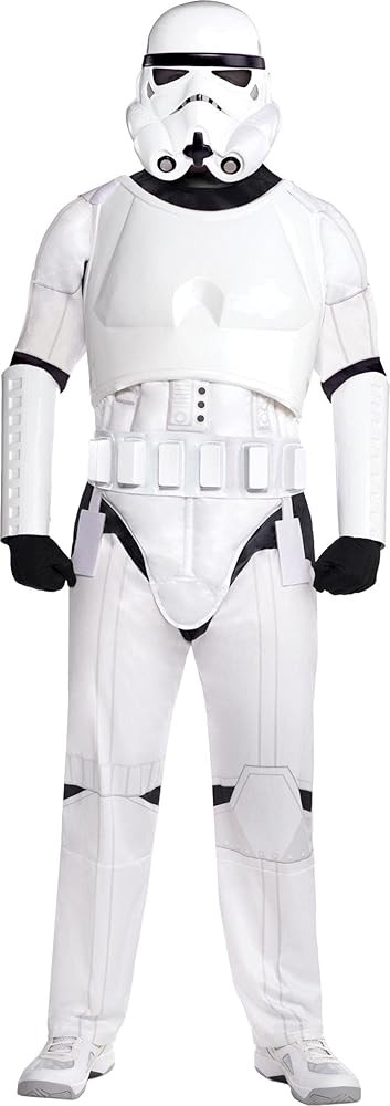 Stormtrooper Halloween Costume for Men, Star Wars, Standard Size (40-42), Includes Mask, Jumpsuit... | Amazon (US)