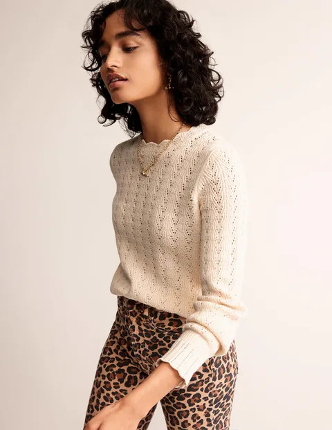 Pointelle Stitch Sweater | Boden (US)