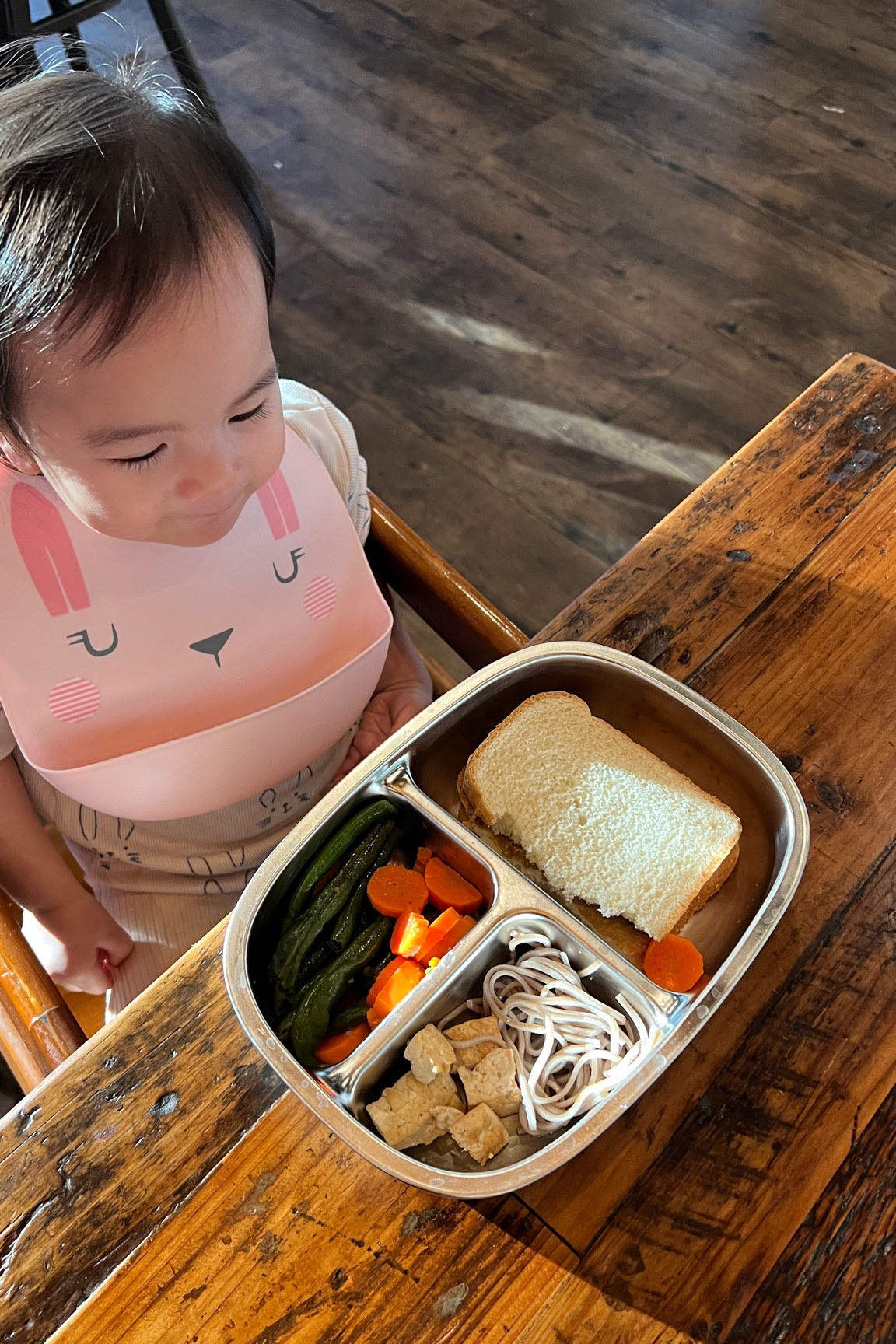i love our bento! perfect size for packing on the go! & i love the silicone sleeves so it doesn’t slide off the table. #lalo #toddlermeals #babyledweaning 

#LTKFamily #LTKBaby #LTKKids