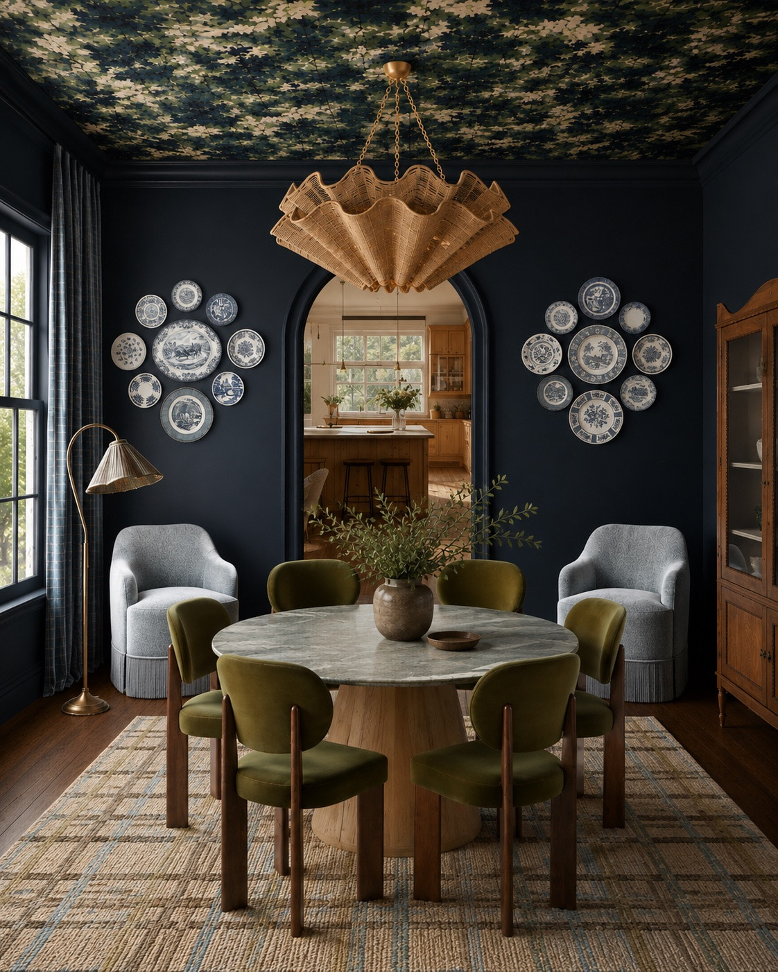 Living for this navy dining room design!!

#LTKdayinmylife #LTKHome #LTKSaleAlert