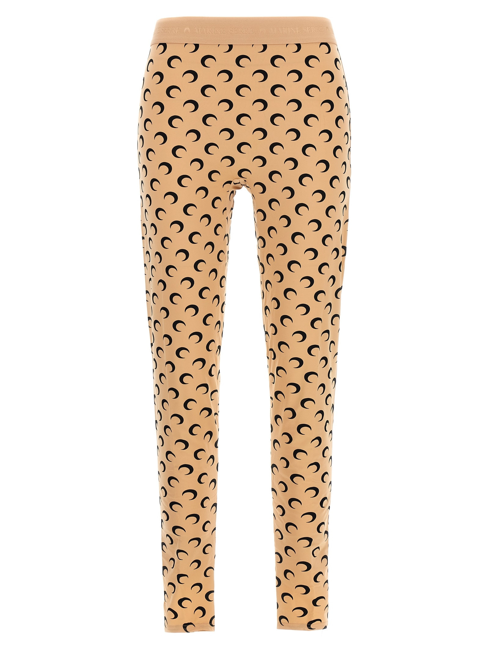 Marine Serre moon Printed Leggings | Italist.com US