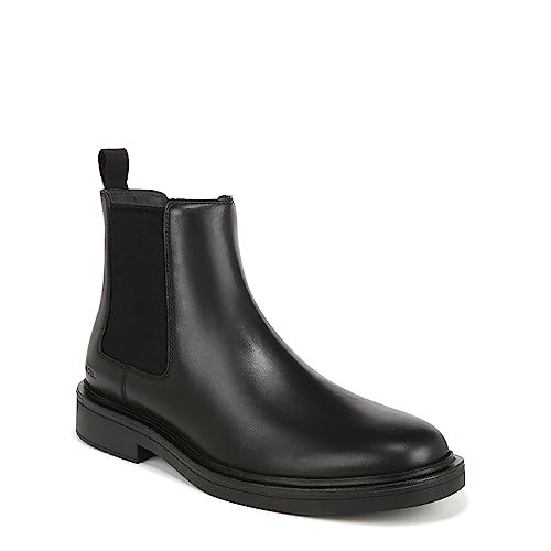 Vince Mens Erik Chelsea Boot Black Leather 11.5 M | Amazon (US)