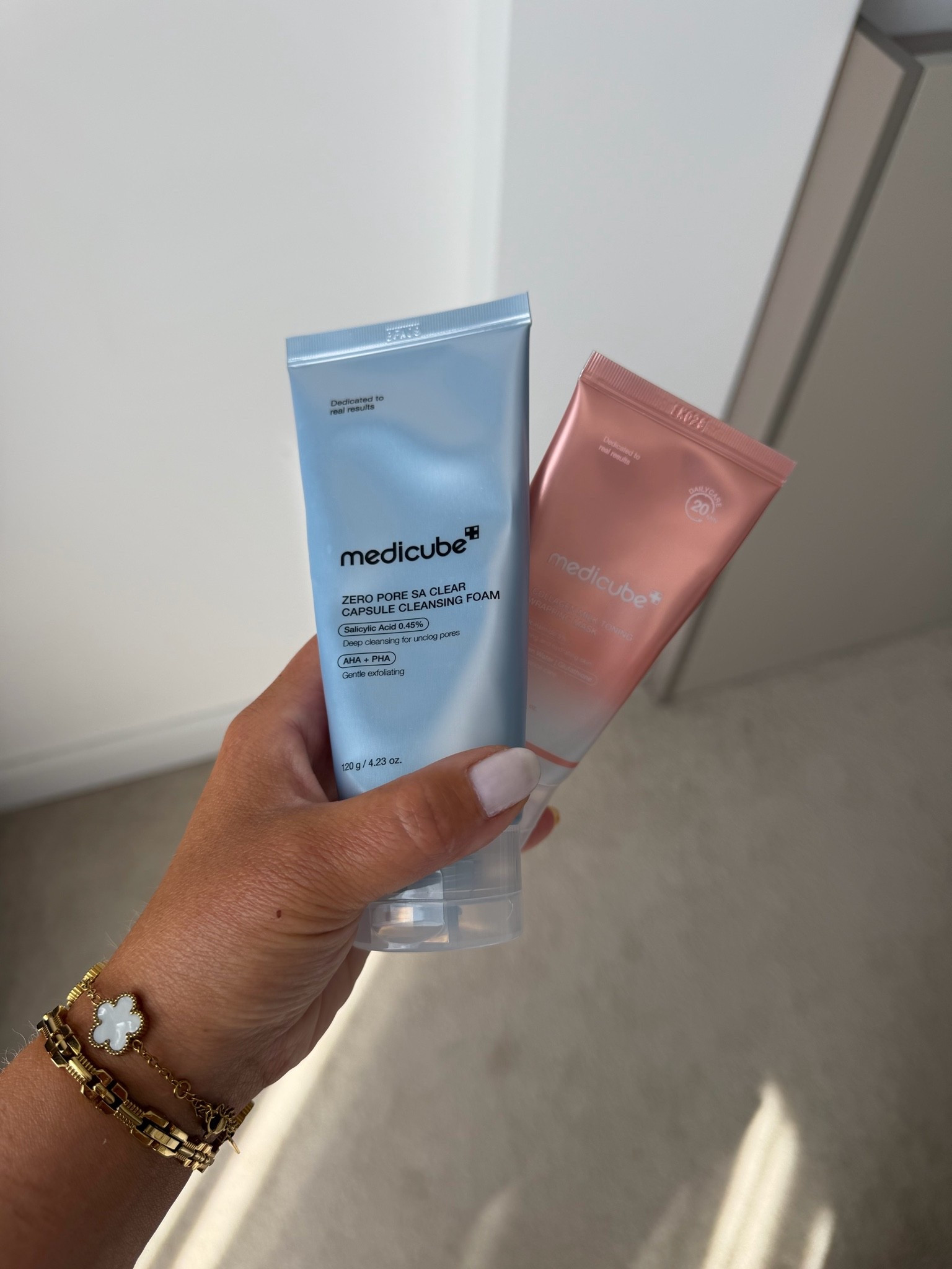 These saved my skin on the trip — gentle pore cleanser and glowing skin mask.

#LTKTravel #LTKBeauty