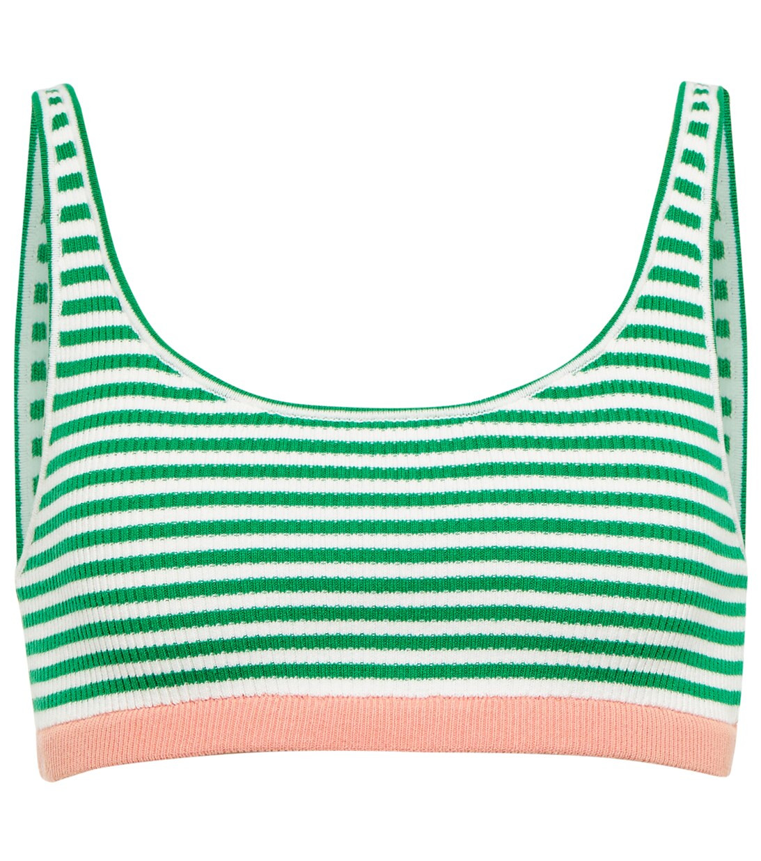 Tropez Rory cotton-blend sports bra | Mytheresa (INTL)