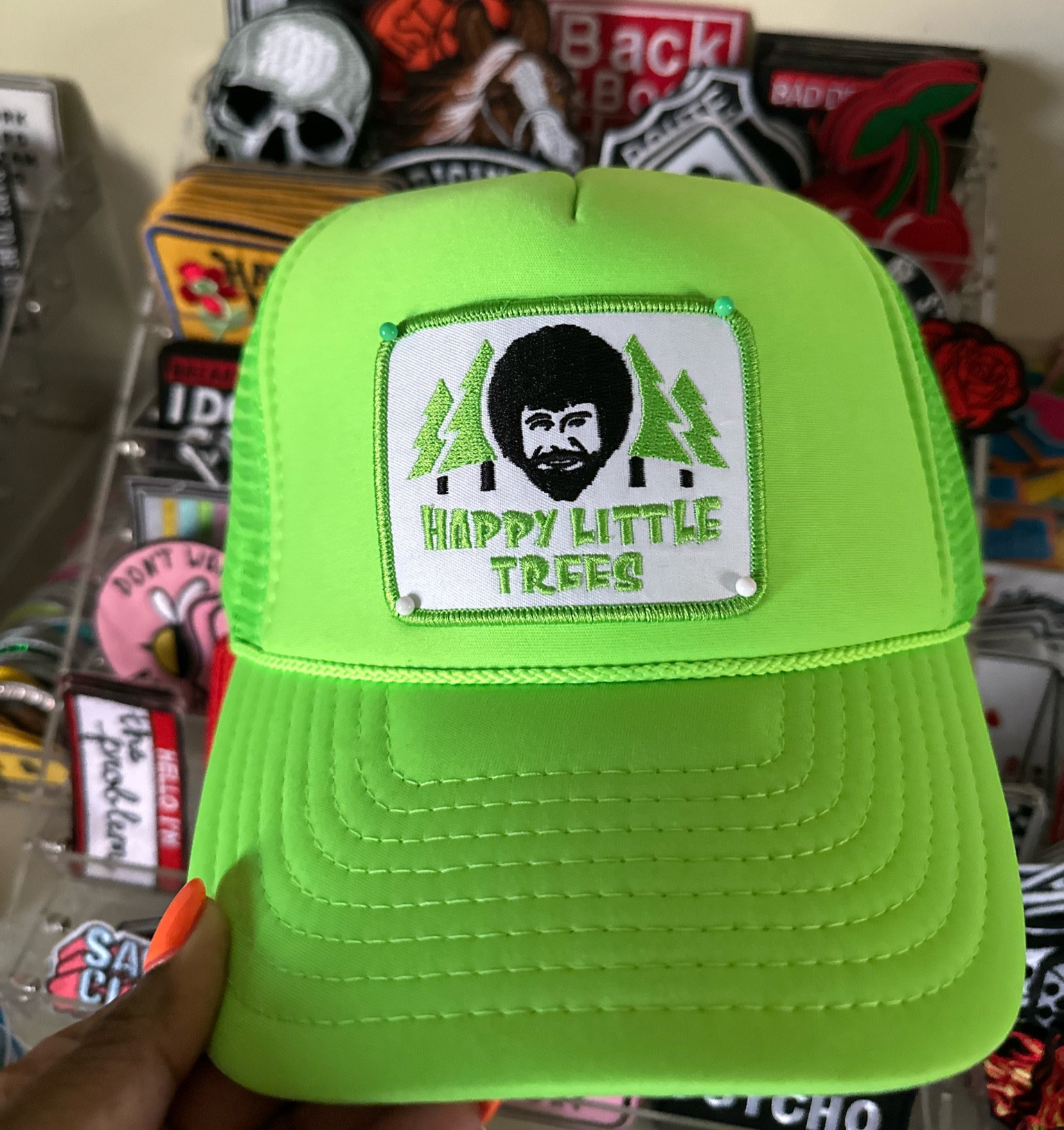 Trucker Hat Bar Inspo
We all know and love the late great Bob Ross 💚💚