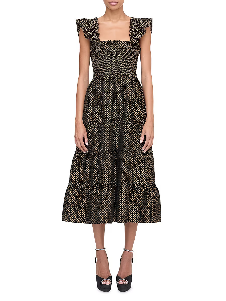 Women's The Ellie Nap Dress - Metallic Brocade - Size XS | Saks Fifth Avenue