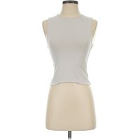 Aritzia Sleeveless Top Gray Halter Neckline Tops - Used - Size Small | ThredUp (US)
