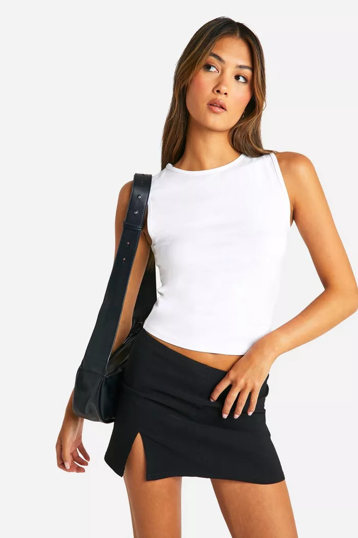 Tank Crop Vest | boohoo (US & Canada)