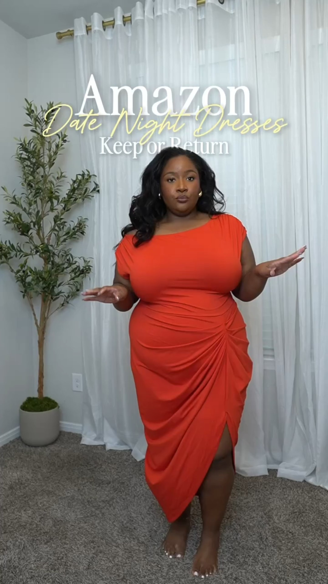 ✨Amazon Date Night Dresses: Keep Or Return!
✨I’m wearing a size 3X in all dresses (size 22, height 5'6").
✨Make sure to size up if you want a little extra room in the belly area, but these dresses are perfect for a night out!

#LTKFindsUnder100 #LTKootd #LTKPlusSize