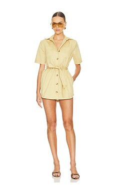 Lovers and Friends Lawrence Mini Dress in Sand from Revolve.com | Revolve Clothing (Global)