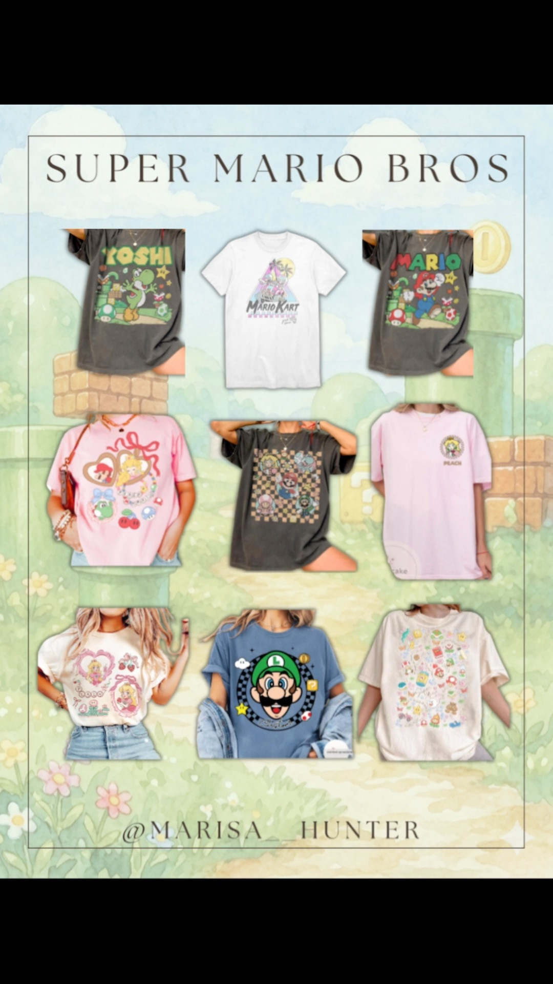 Super Mario Bros 🍄

Boys birthday party Mario Luigi yoshi peach super Mario world Nintendo world matching tshirts what moms wear mom ootd birthday party theme
#ltkparties

#LTKKids #LTKmomlife