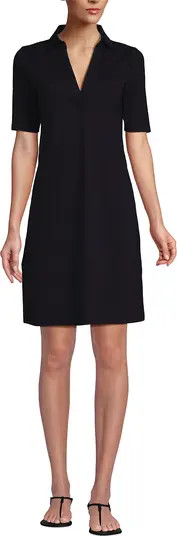 Starfish Elbow Sleeve Polo Dress | Nordstrom