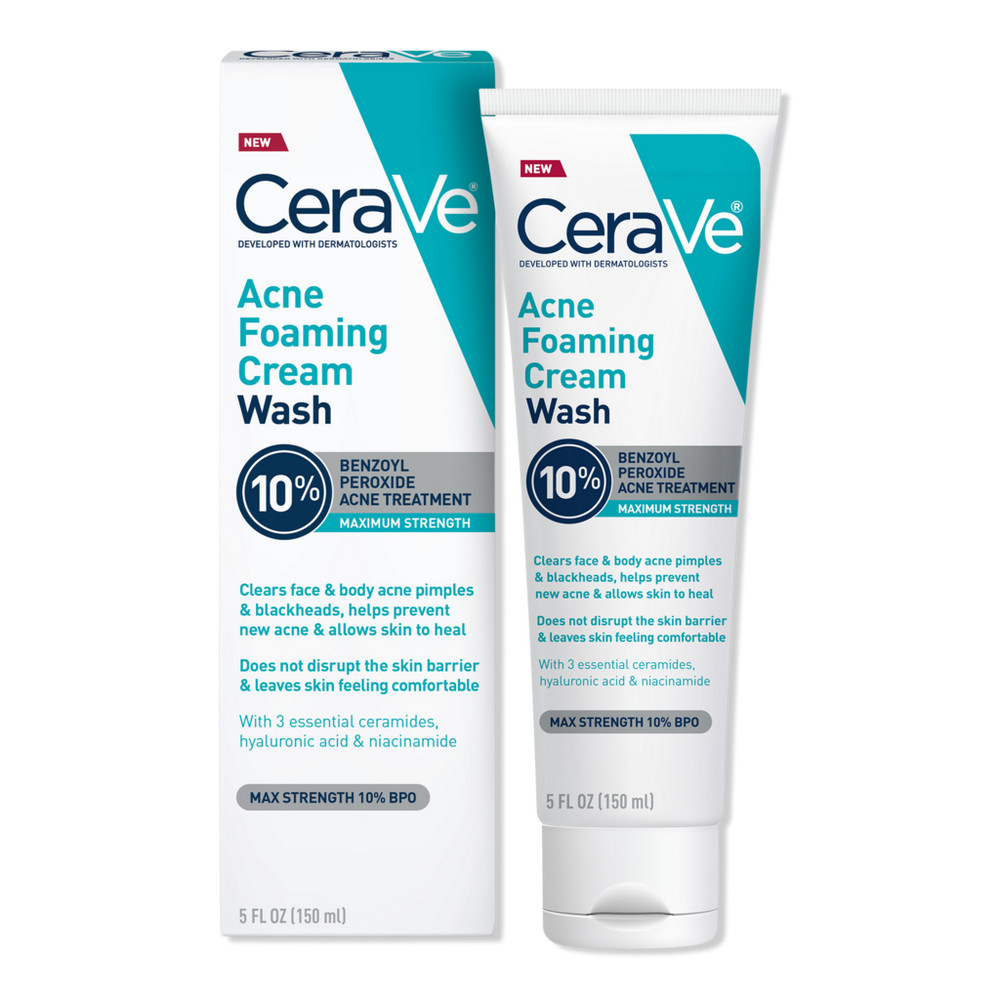 CeraVe Acne Foaming Cream Wash | Ulta